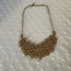 Gold with gray faux stones